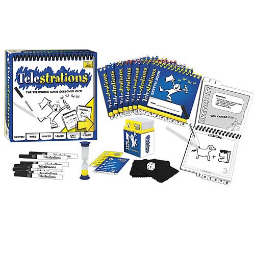 Telestrations Party Game Spanish Edition